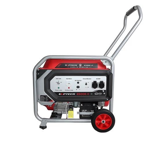 Benzininis generatorius SUPTECH 6500E-II (vienfazis)